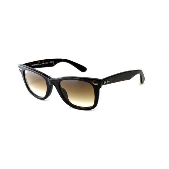 عینک آفتابی ری‌بن Wayfarer طرح هاوانا با عدسی قهوه‌ای اصل RB2140