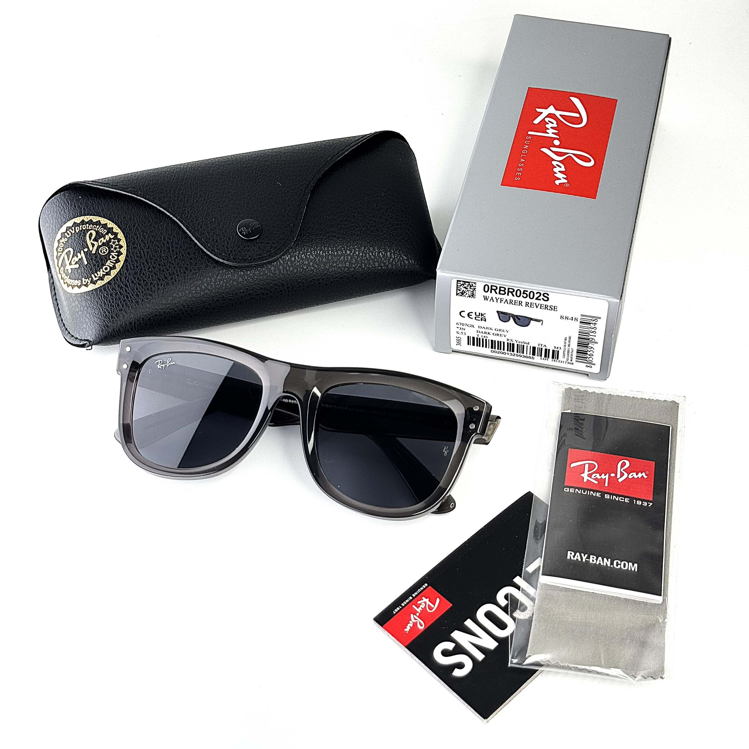 IMG_0268_80069 عینک آفتابی ریبن Ray-Ban مدل RB0502 Wayfarer Reverse