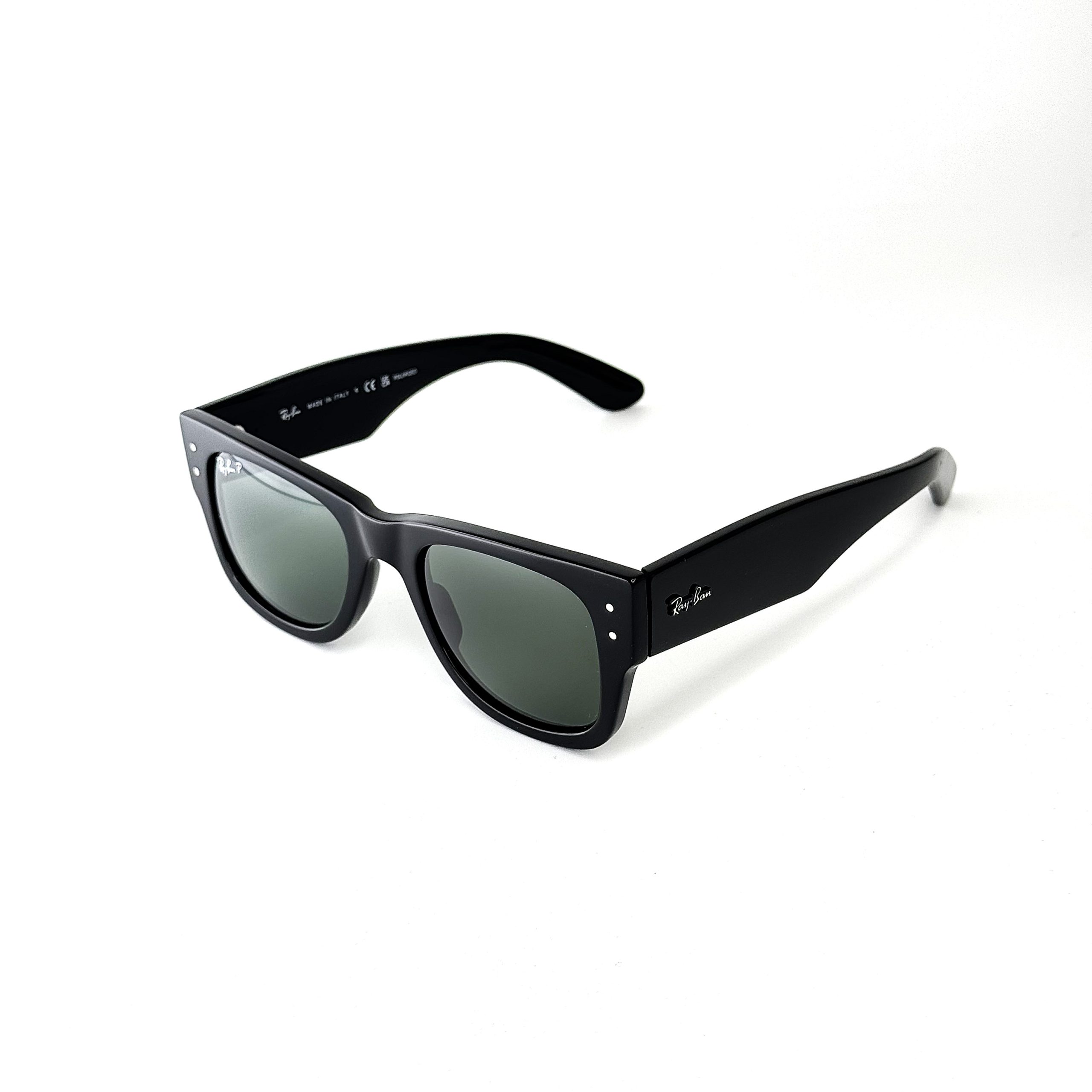 IMG_0289 عینک آفتابی ریبن مگا ویفرر اصل پلاریزه Ray-Ban RB0840S