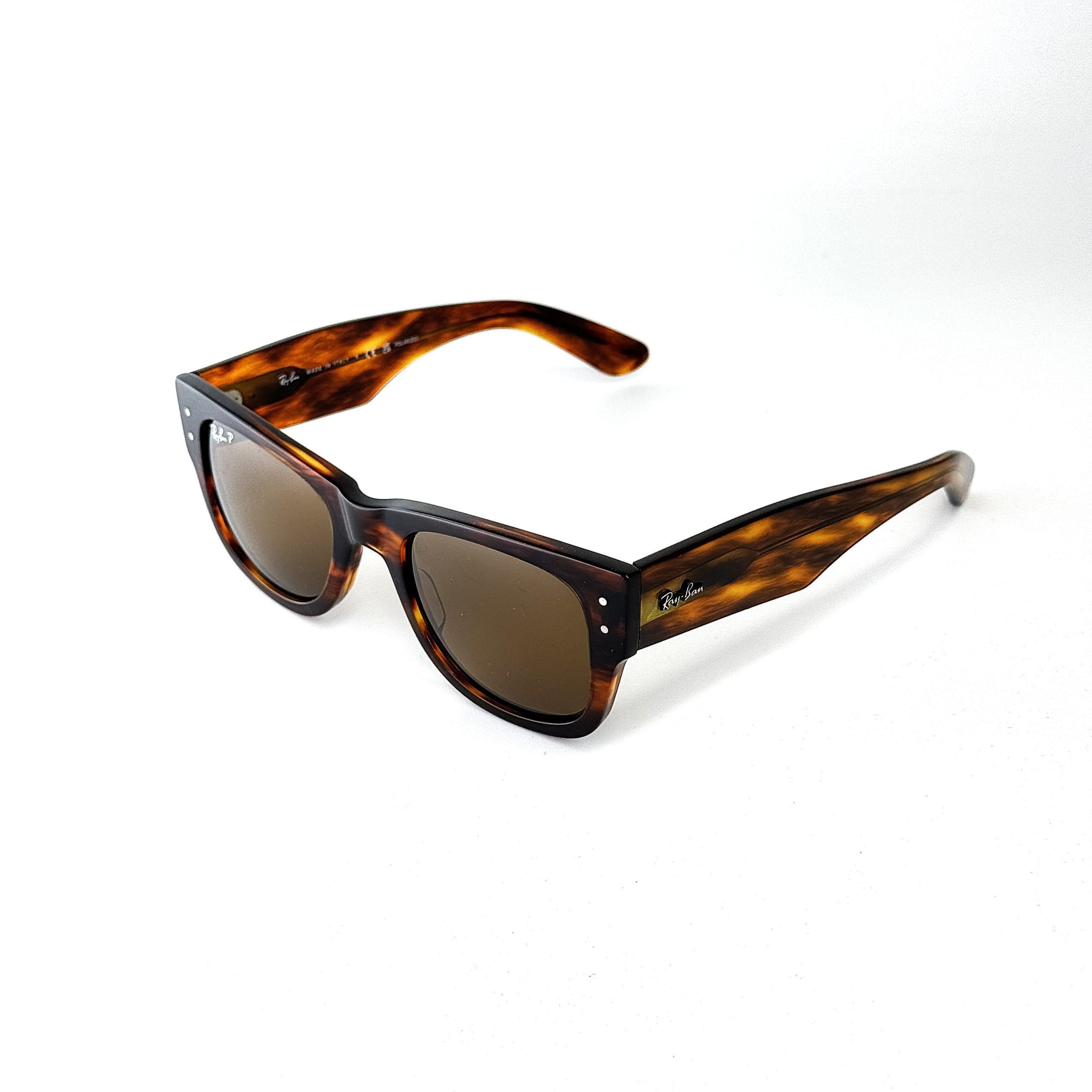 IMG_0290 عینک آفتابی ریبن مگا ویفرر اصل پلاریزه Ray-Ban RB0840S