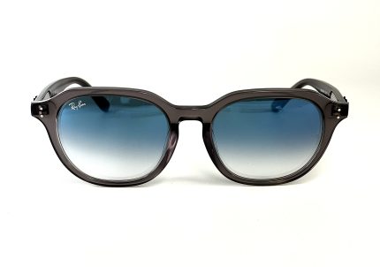 عینک آفتابی ریبن Ray-Ban RB4459D فریم خاکستری اپال و عدسی آبی گرادیانی