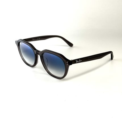 عینک آفتابی ریبن Ray-Ban RB4459D فریم خاکستری اپال و عدسی آبی گرادیانی